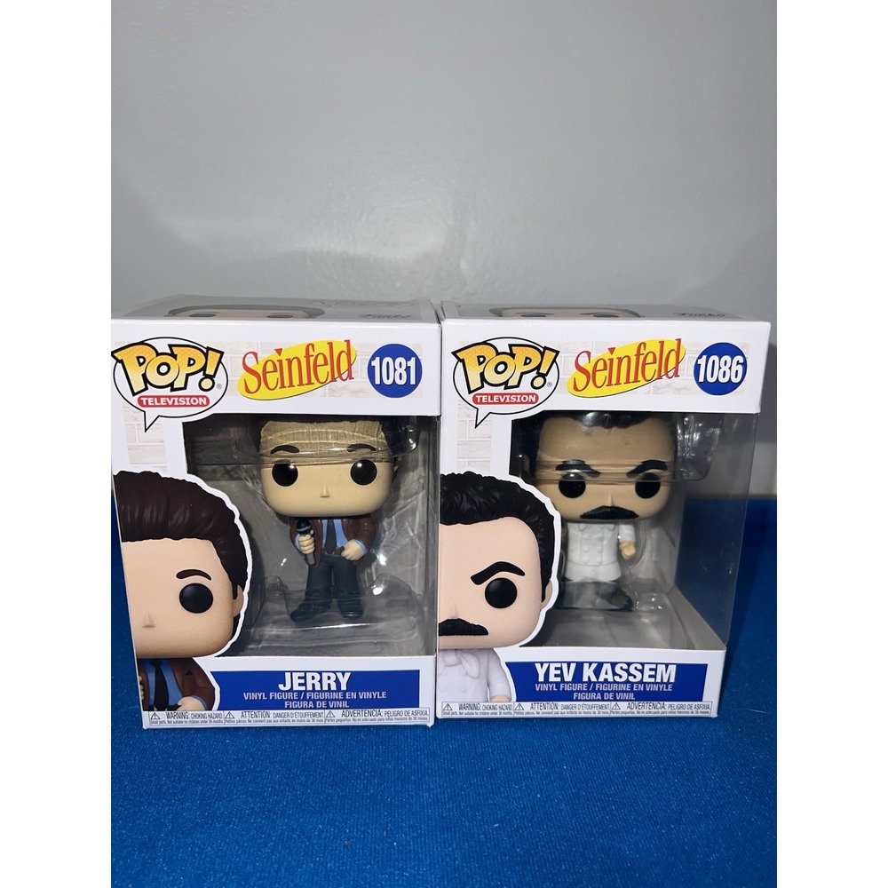 Funko Jerry and Yev Kassem Vinyl Figure Lot of 2 New In Box